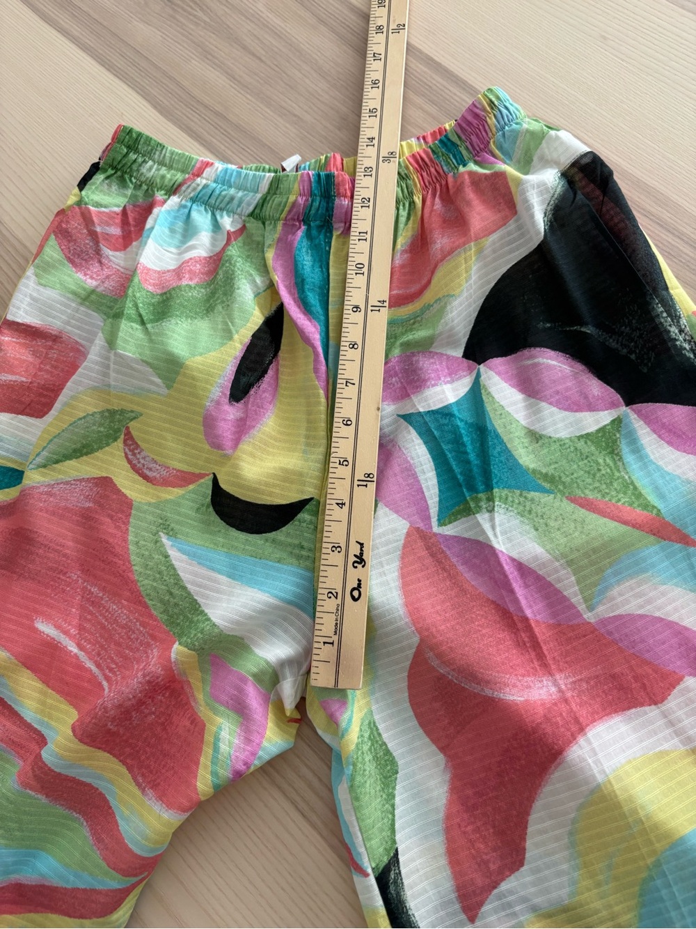 NWT Ethnc pant tunic 2 pc set cotton artsy summer modest size S - Picture 9 of 15